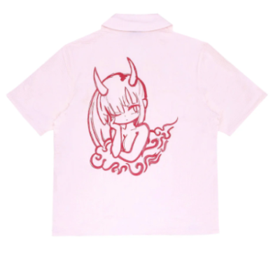 Window Girl T-Shirt Forest